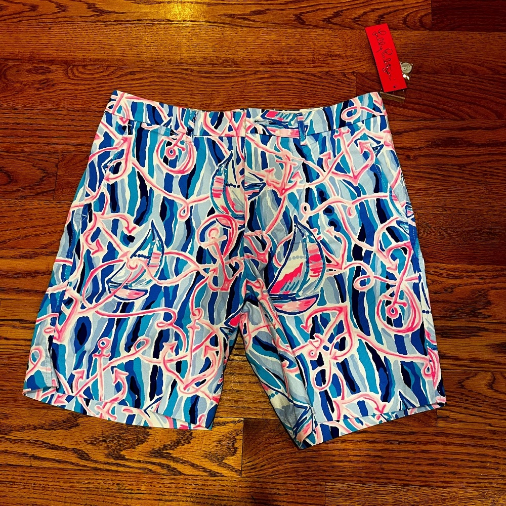 Lilly Pulitzer Men's Beaumont Stretch Short (32R), NWT
